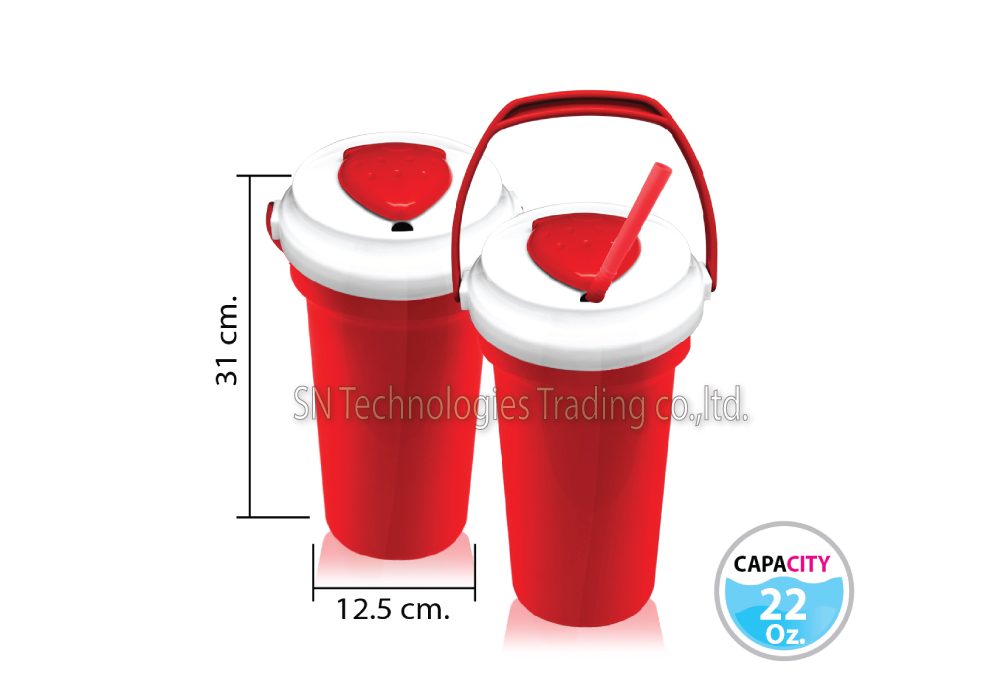 กระบอกน้ำพลาสติกPS11