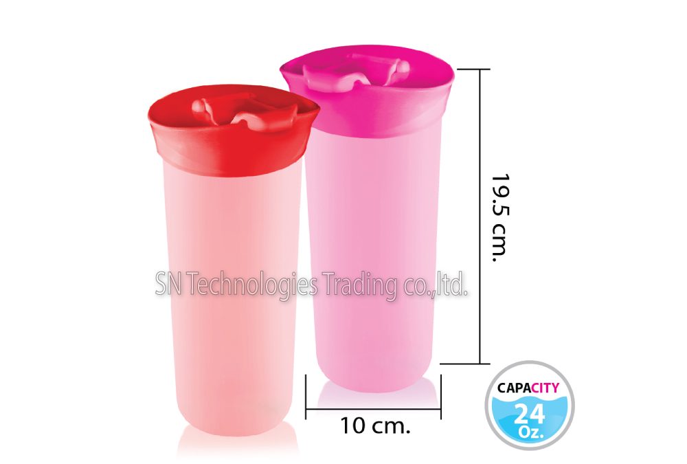 กระบอกน้ำพลาสติกPS18