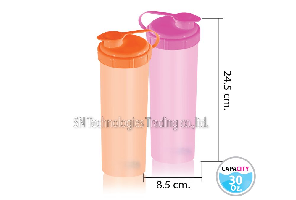 กระบอกน้ำพลาสติกPS20