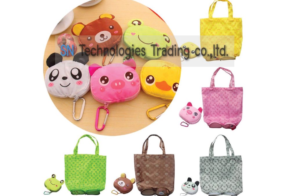 กระเป๋าผ้าพับเก็บได้ (SB-03)