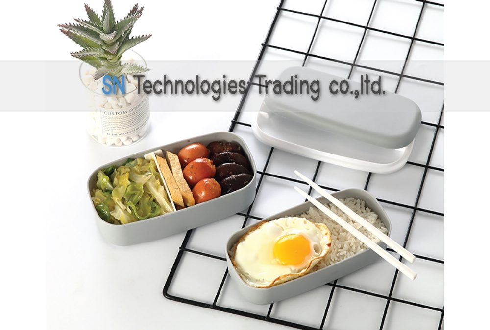 กล่องอาหารฟางข้าวสาลี(No.12)