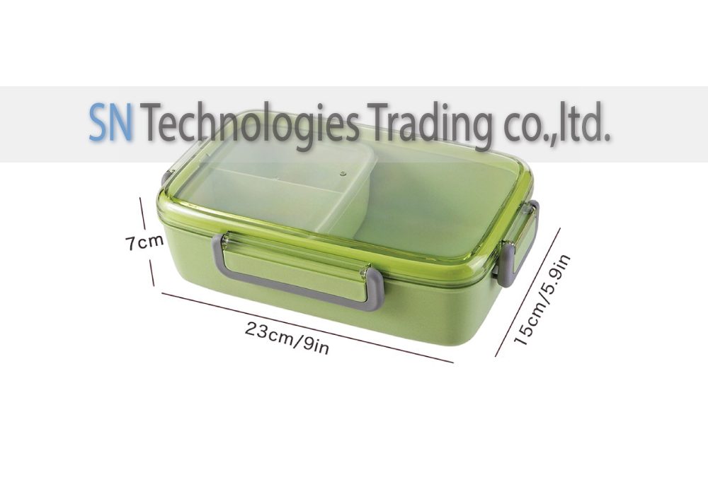 กล่องอาหารฟางข้าวสาลี(No.14)