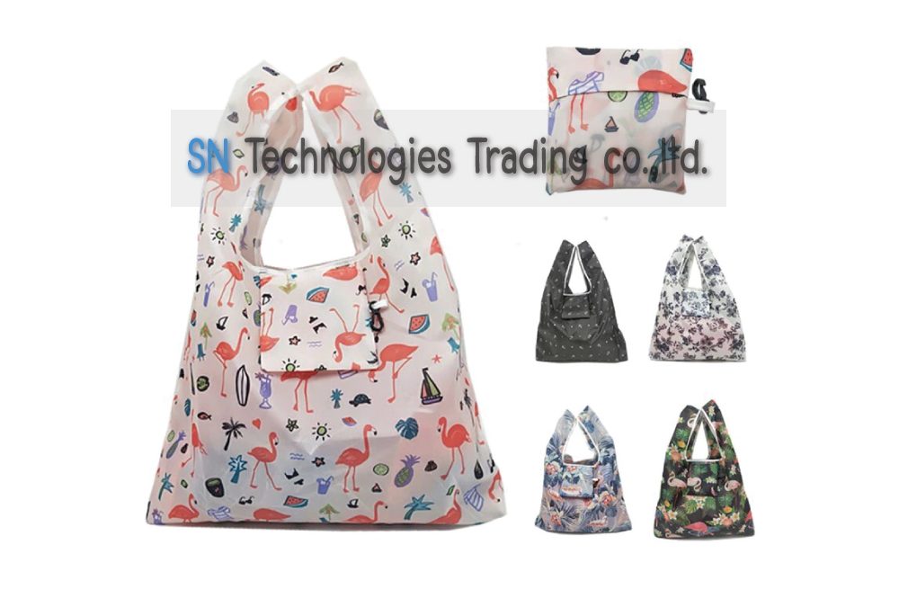 กระเป๋าผ้าพับเก็บได้ (SB-05)