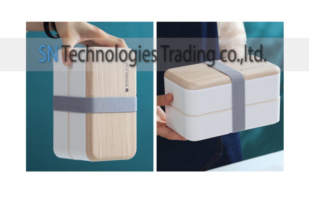 กล่องอาหารฟางข้าวสาลี(No.16)