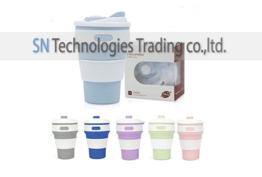 แก้วพับได้ซิลิโคน1